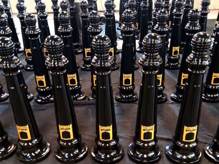 2000 Movable Thread Bollards For Kuwait Distributor